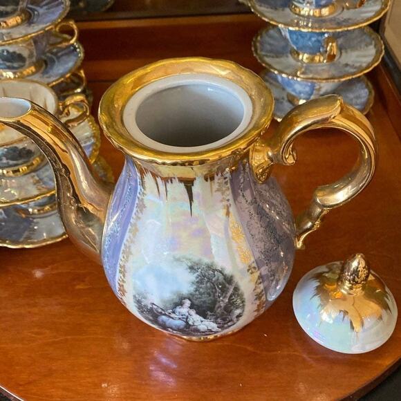 Bavaria R Vintage 24k Tea Set (27 Pcs) - Picture 4 of 7